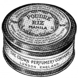 Crown's Poudre de Riz, 1916