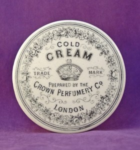 Crown's Cold Cream Pot Lid