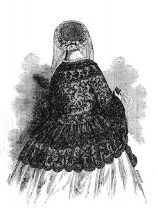 Lace Mantilla 1855